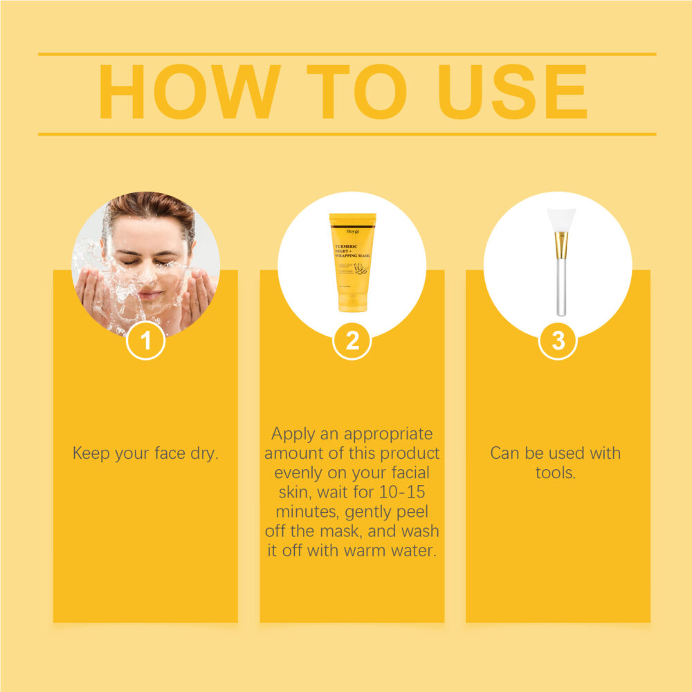 Turmeric Collagen Tearing facial mask - Image 2