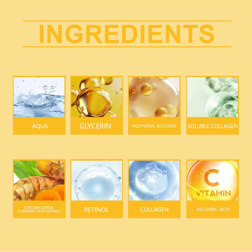 Turmeric Collagen Tearing facial mask - Image 4