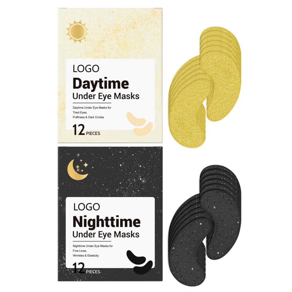 Morning and evening eye mask patches