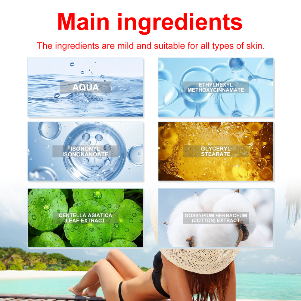 Cotton soft protective sunscreen stick - Image 2
