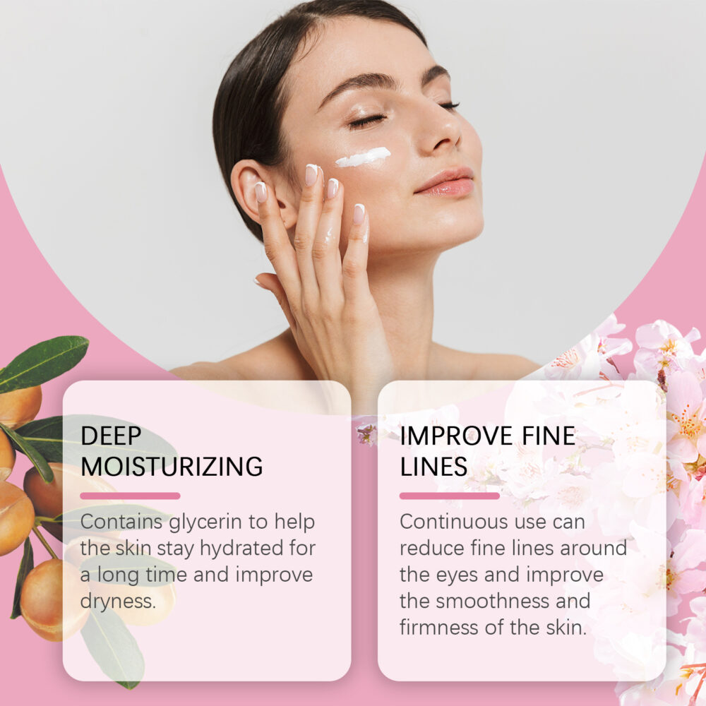 Sakura Moisturizing Brightening Eye Cream - Image 5