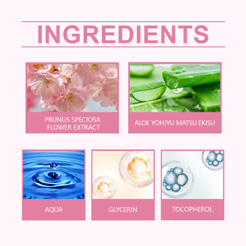 Cherry Blossom Moisturizing essence - Image 4