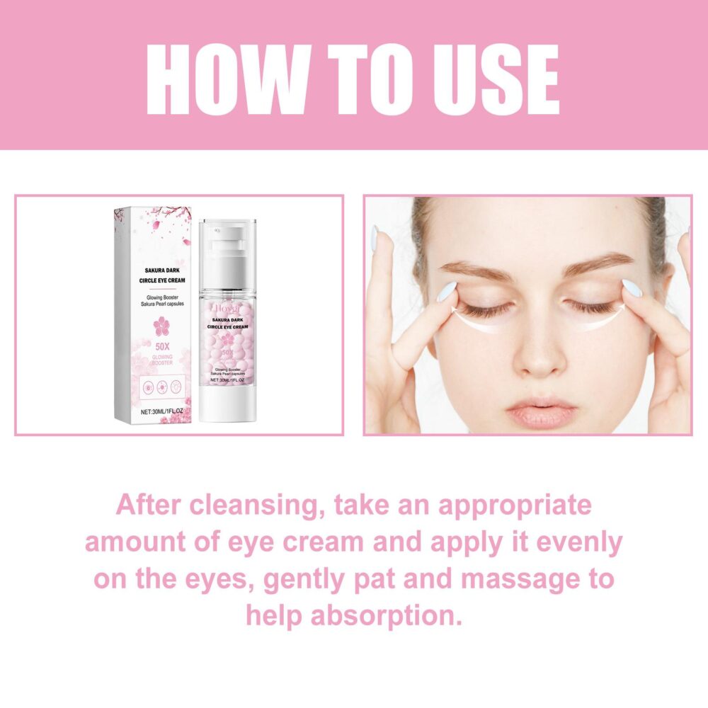 Sakura Eye Cream for Removing Dark Circles - Image 2
