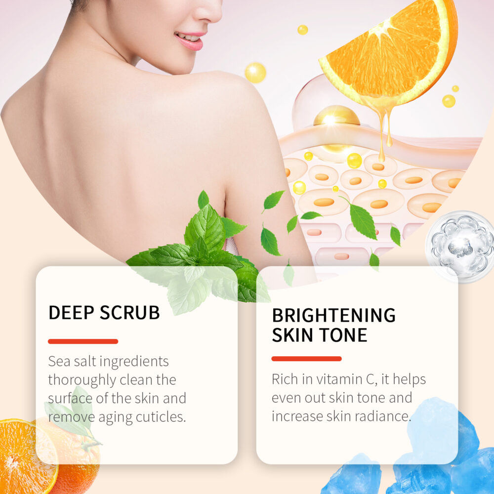Orange body scrub - Image 4