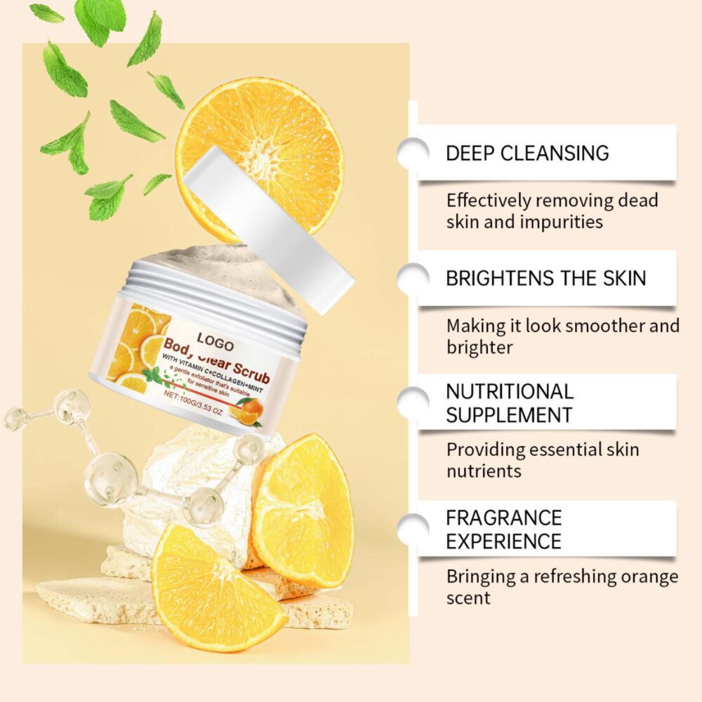 Orange body scrub - Image 2