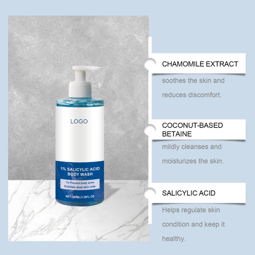 Salicylic acid shower gel - Image 2
