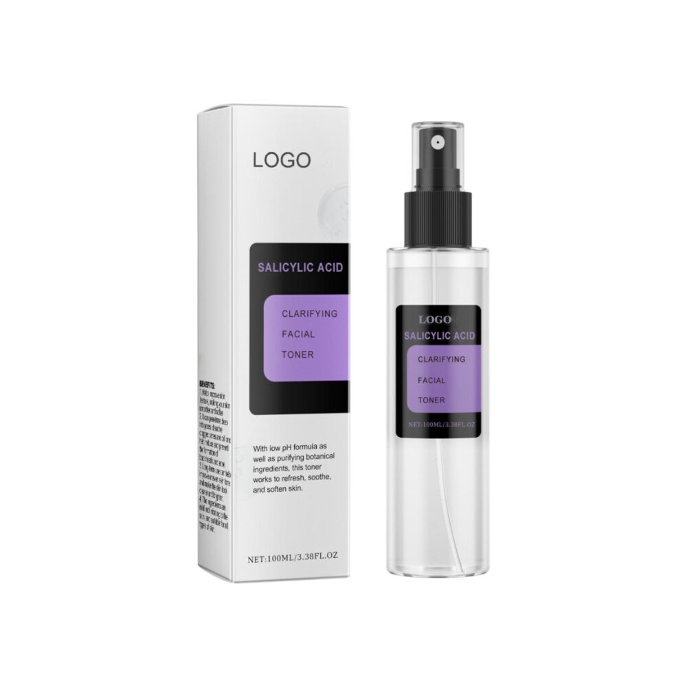 Salicylic acid wet compress toner