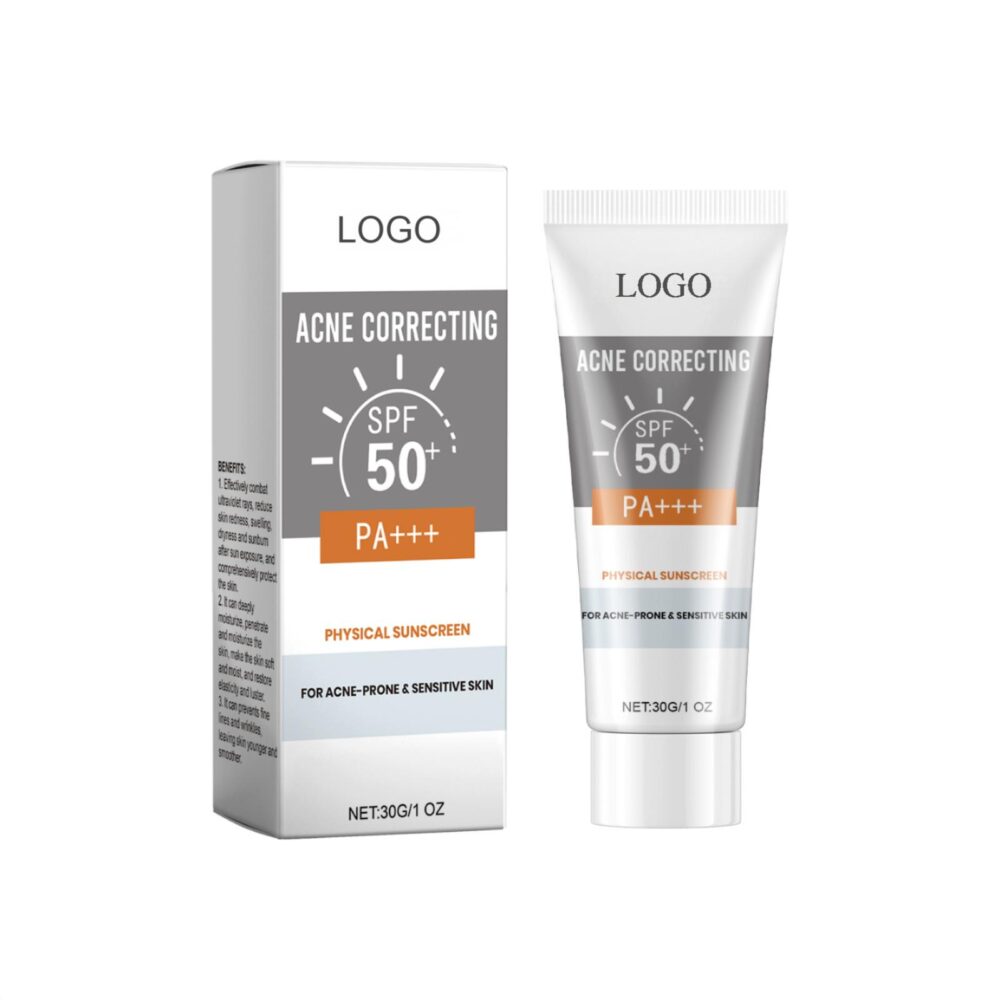 Clear sunscreen