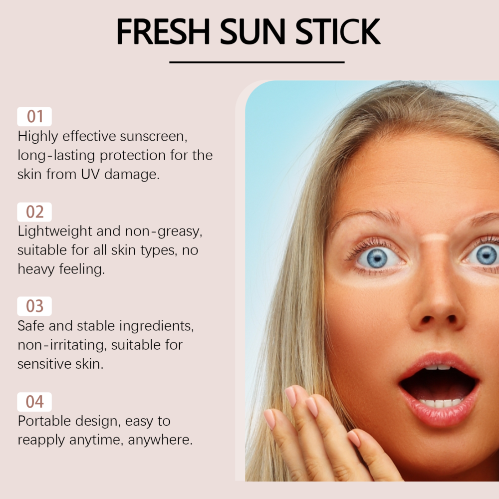 Gentle lightweight protective sunscreen stick - Image 4