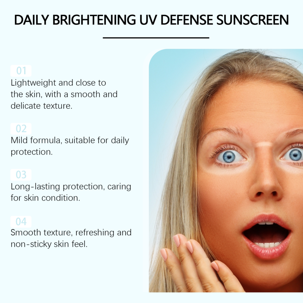 Niacinamide brightening protective sunscreen - Image 4