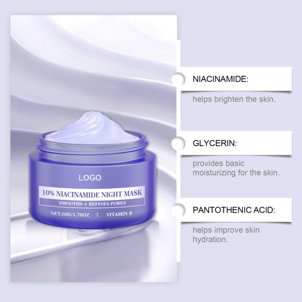 Nicotinamide Moisturizing Sleep facial mask - Image 2