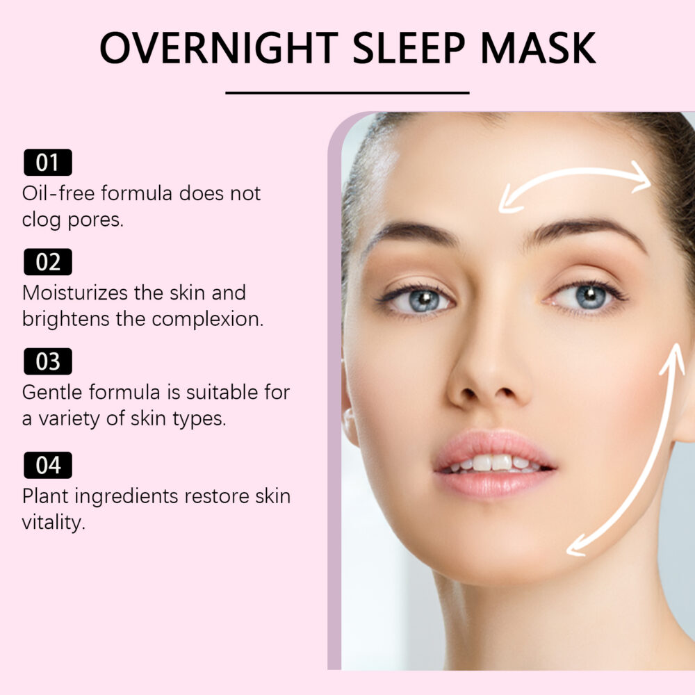Nicotinamide Sleep Moisturizing facial mask - Image 3
