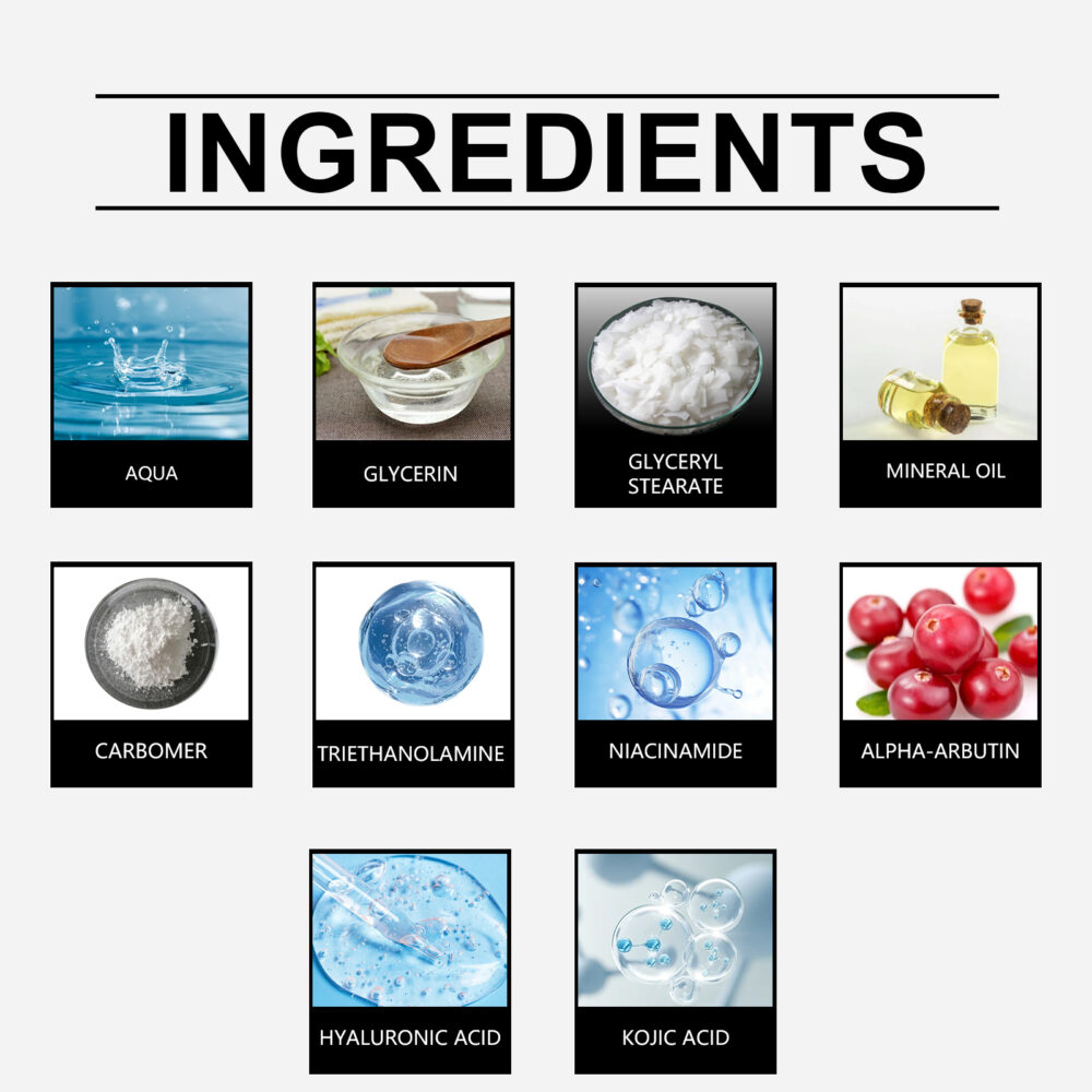 Nicotinamide whitening moisturizing face cream - Image 5
