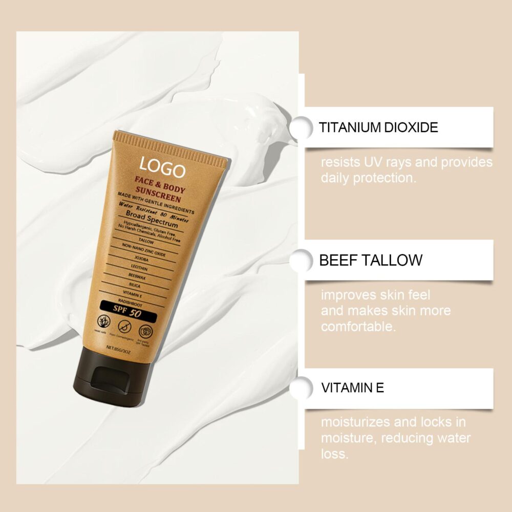 Cow fat lightweight sunscreen - Image 2