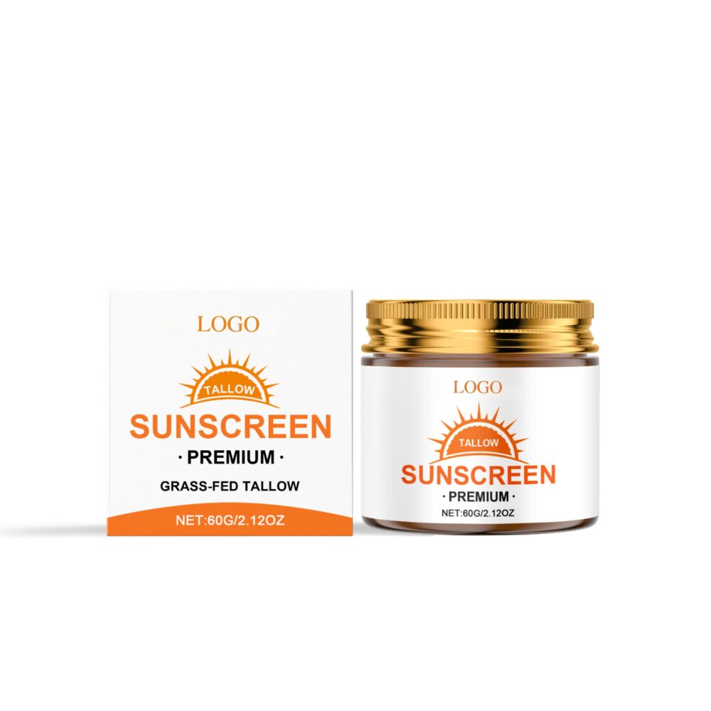 Cow fat facial sunscreen