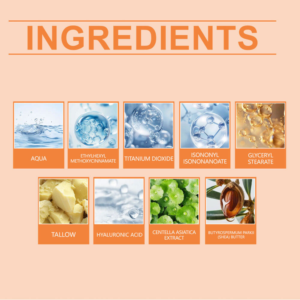 Cow fat facial sunscreen - Image 6