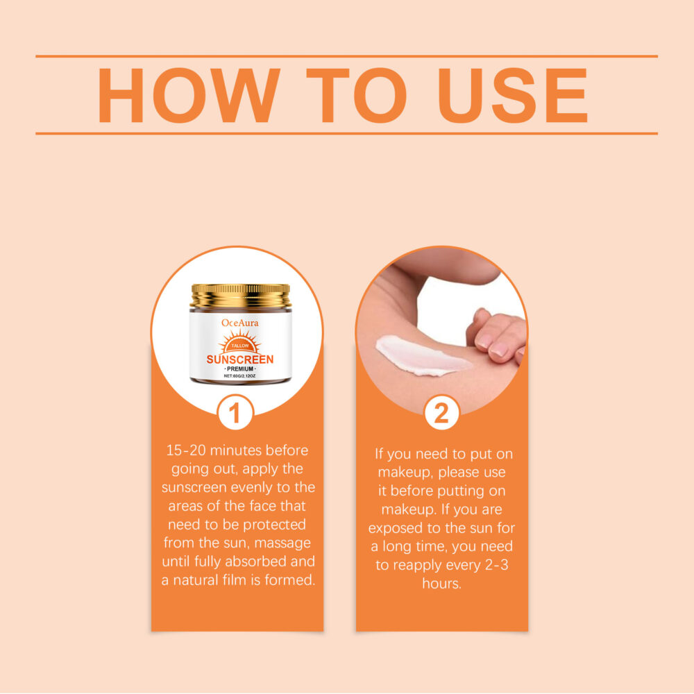 Cow fat facial sunscreen - Image 7