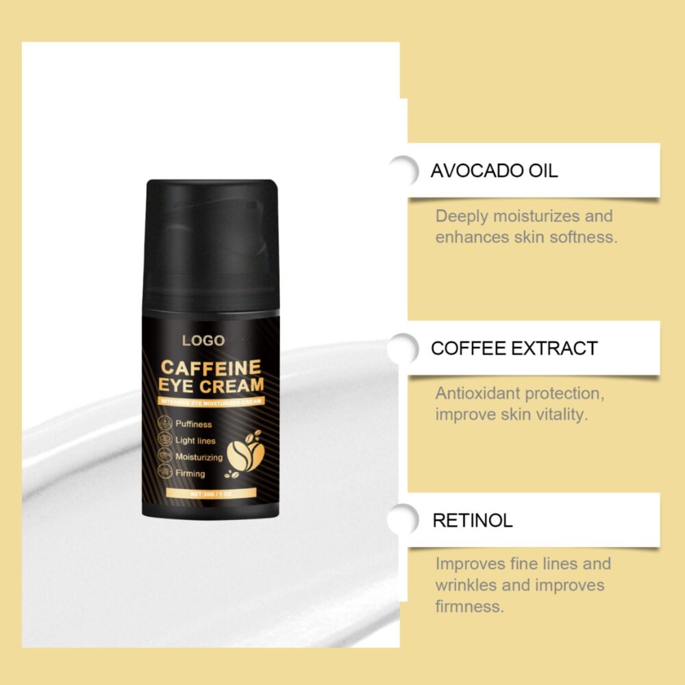 Men's Caffeine anti-aging Eye Cream - Image 2
