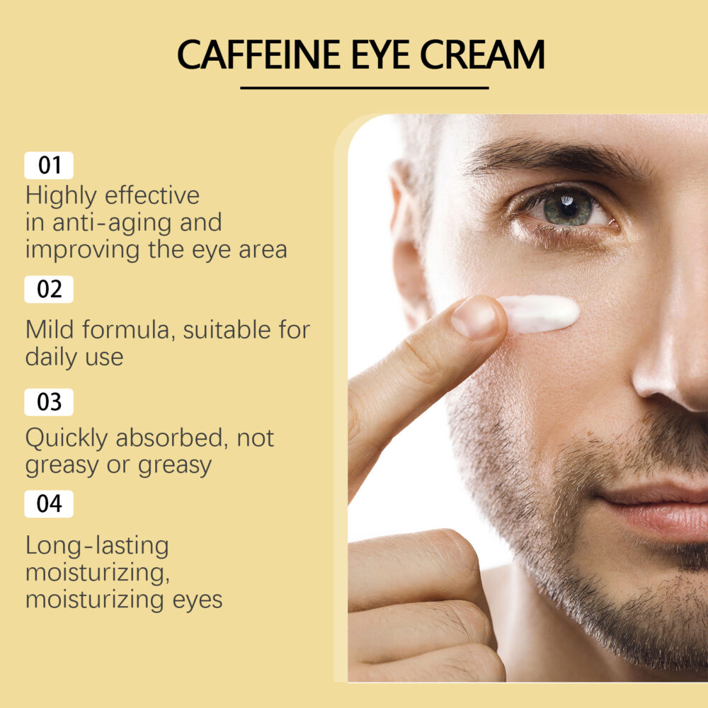 Men's Caffeine anti-aging Eye Cream - Image 4