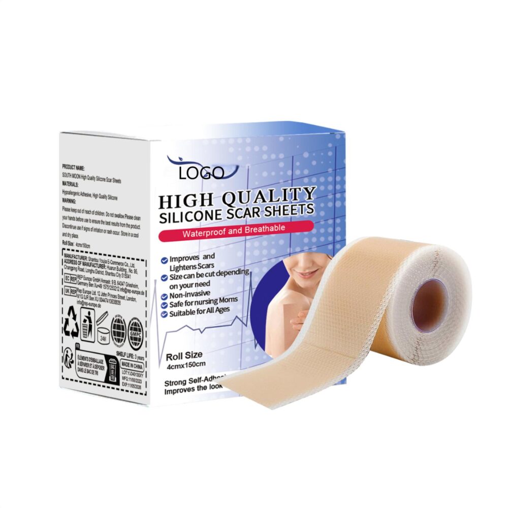 Silicone scar patch