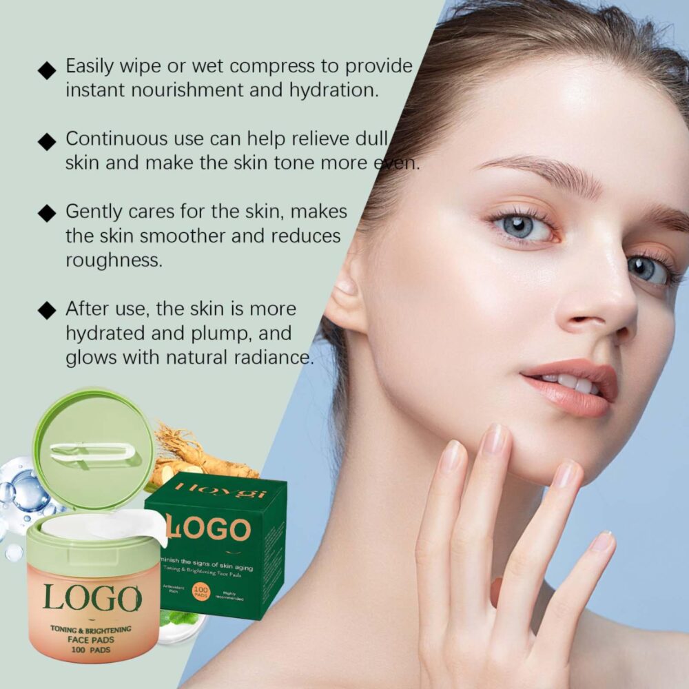 Centella moisturizing cleaning cotton pads - Image 3