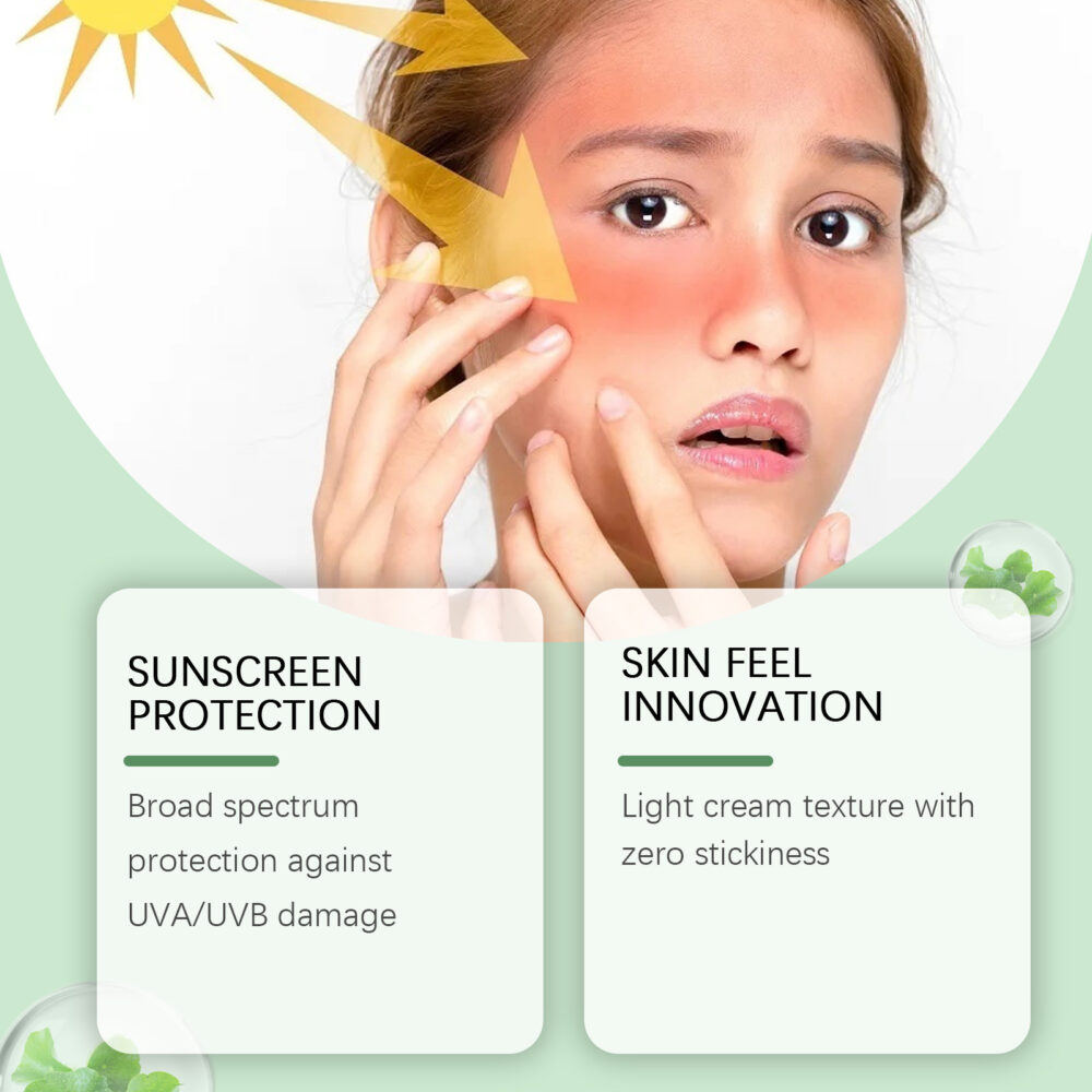 Centella asiatica facial sunscreen - Image 3