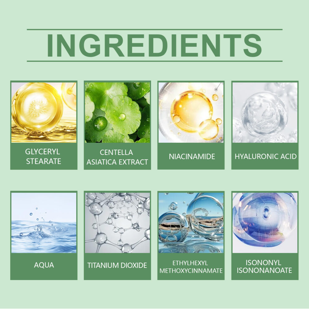 Centella asiatica facial sunscreen - Image 5