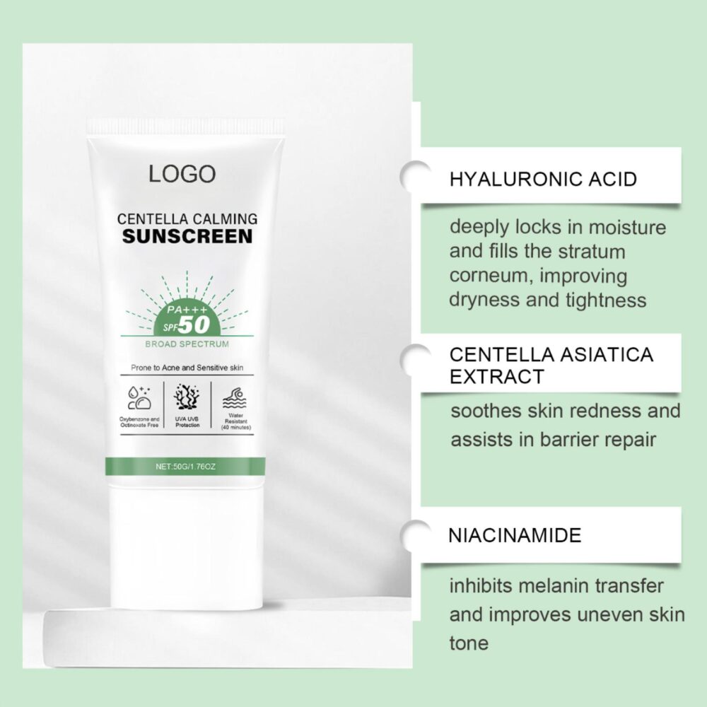 Centella asiatica facial sunscreen - Image 2