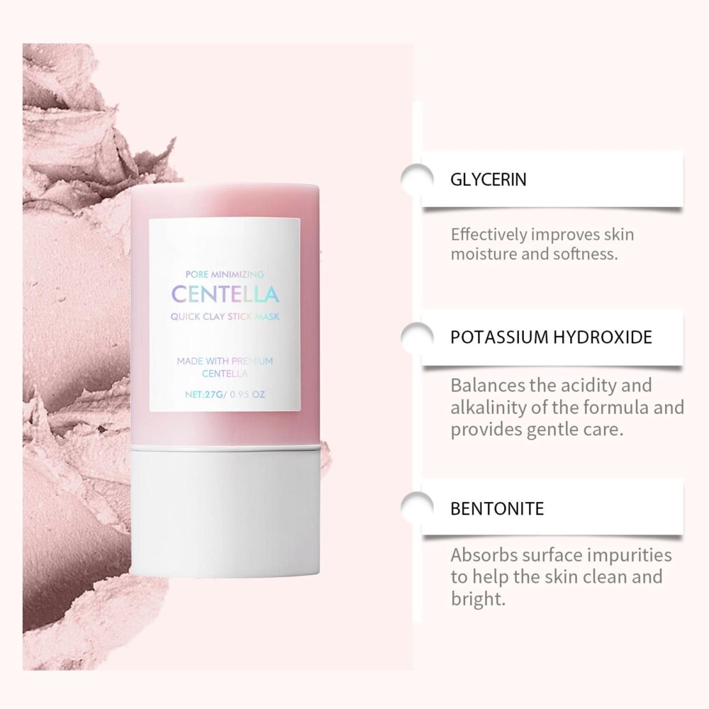 Centella asiatica clay facial mask stick - Image 2