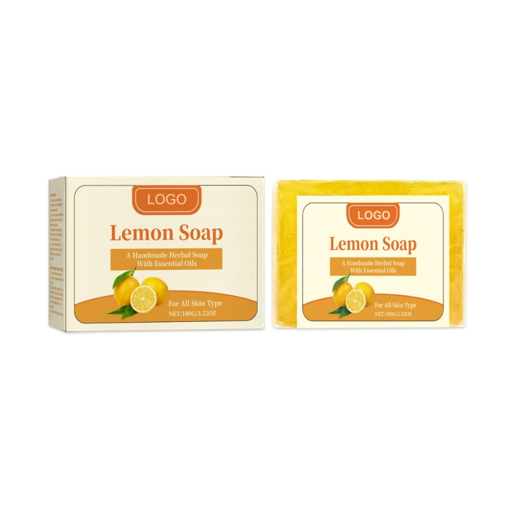 Pure lemon soap