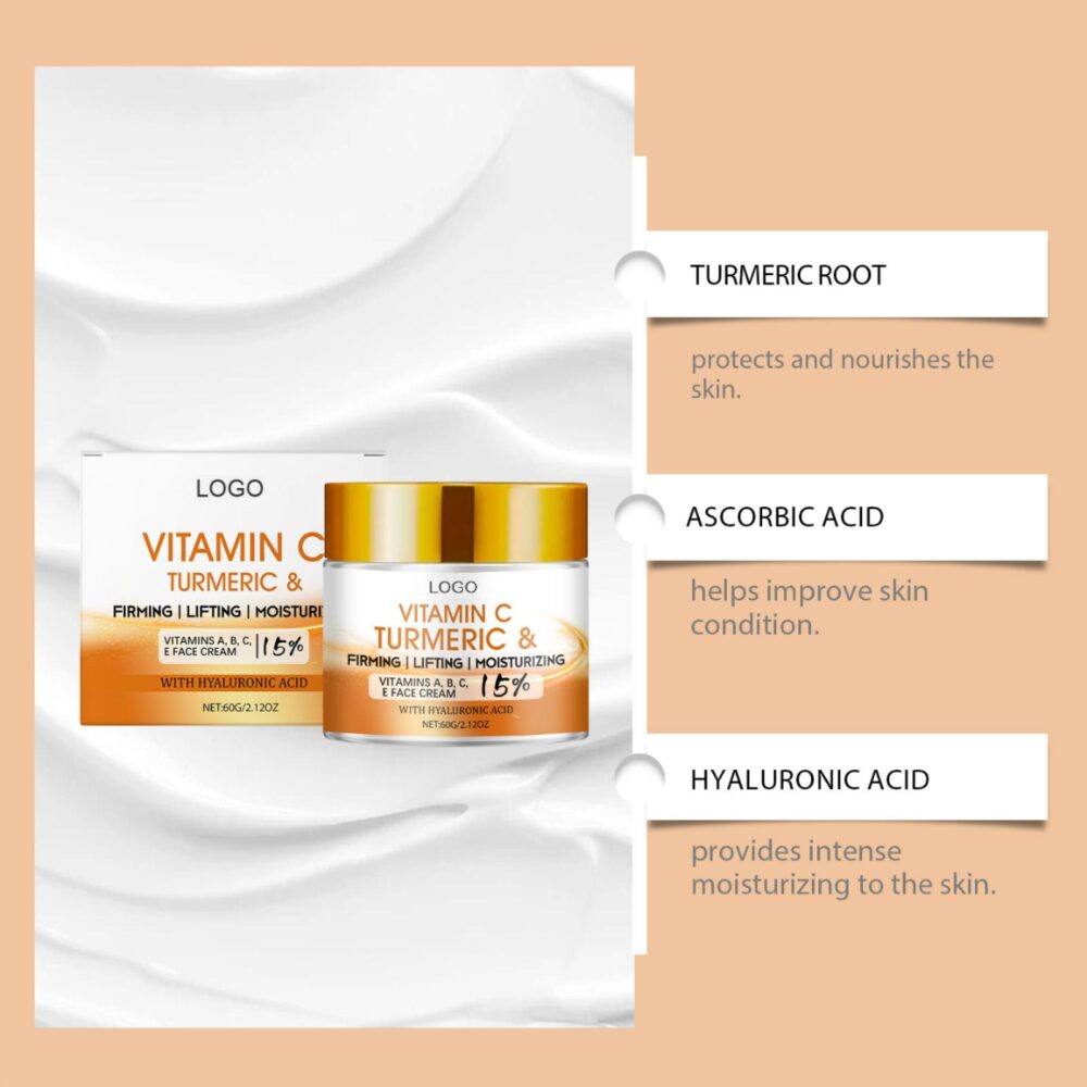 Vitamin C Turmeric Firming face cream - Image 2