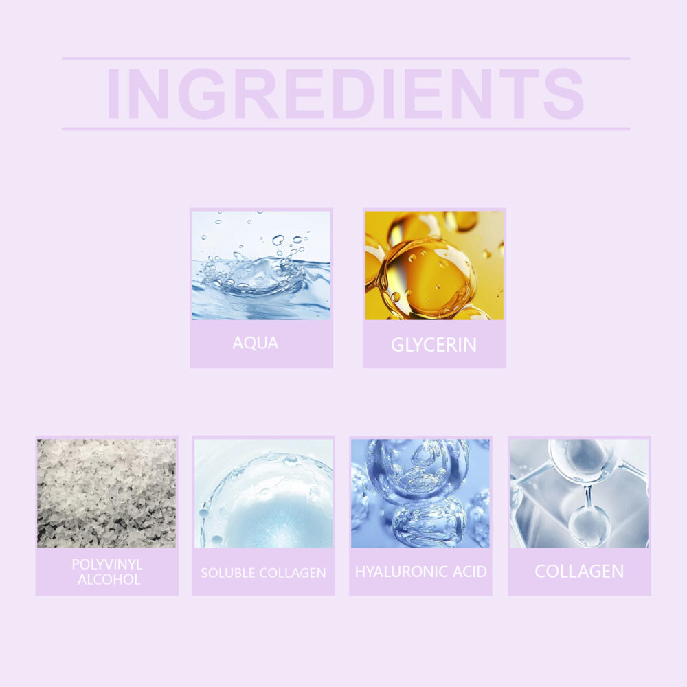 Collagen moisturizing tear facial mask - Image 5