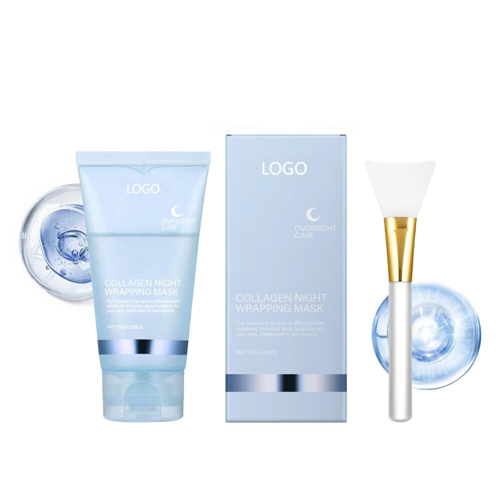 Collagen moisturizing tear facial mask