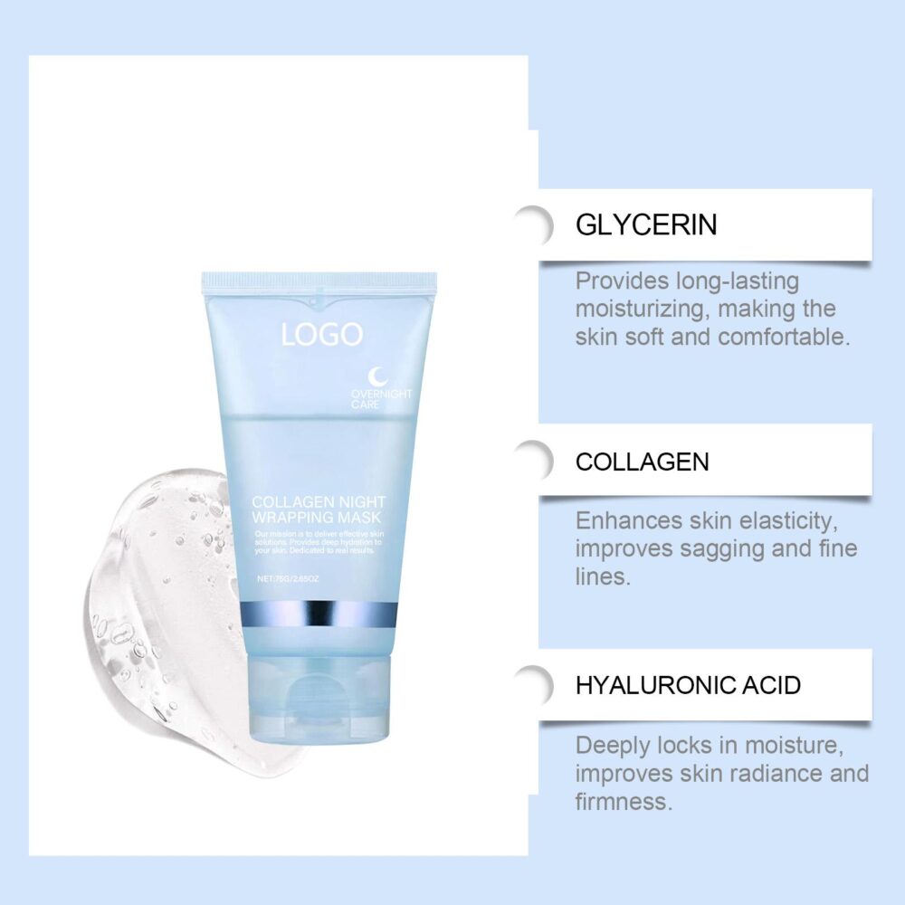 Collagen moisturizing tear facial mask - Image 2