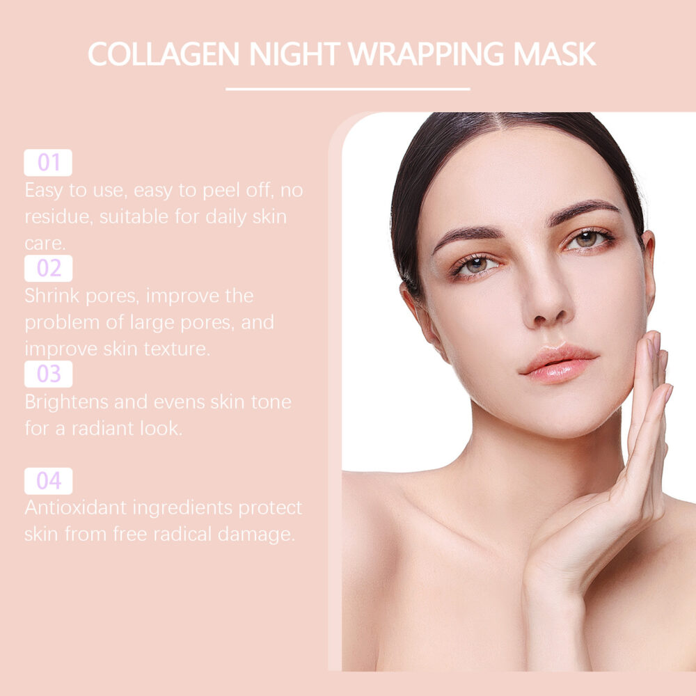 Collagen moisturizing tear facial mask - Image 3