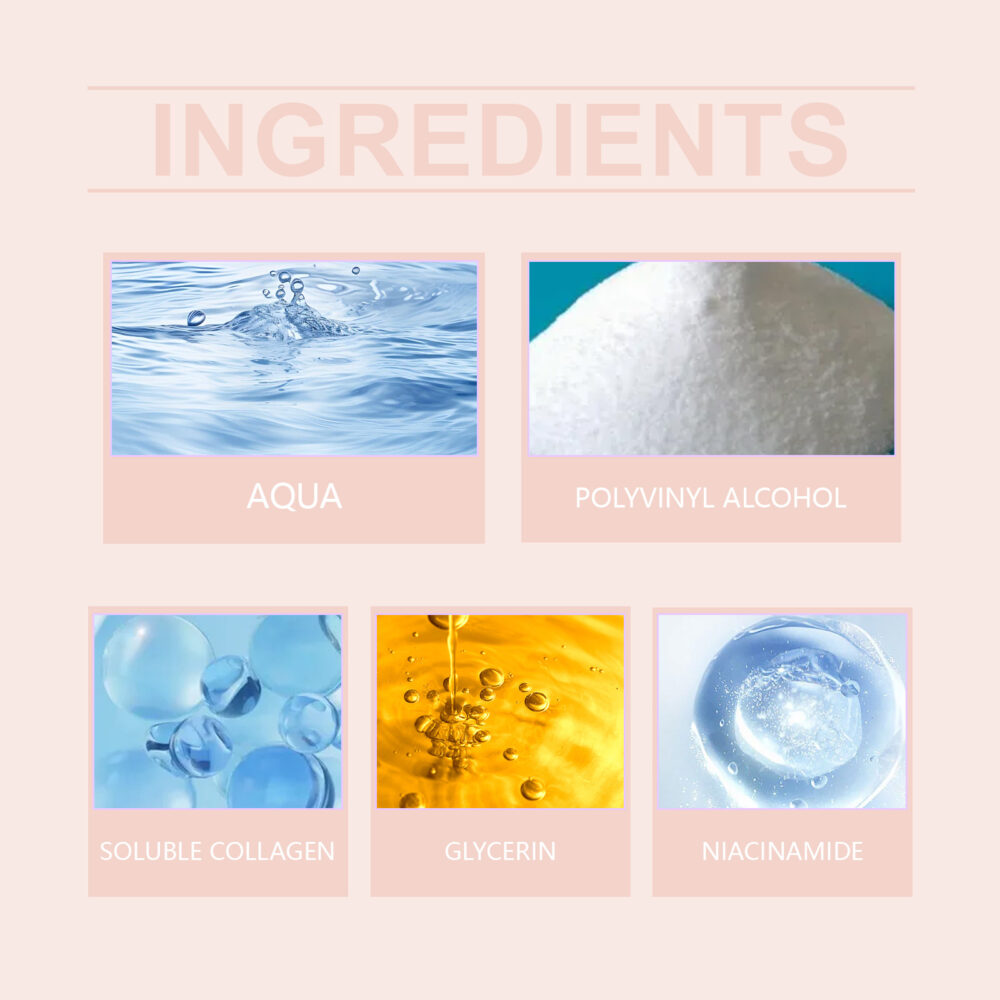 Collagen moisturizing tear facial mask - Image 5