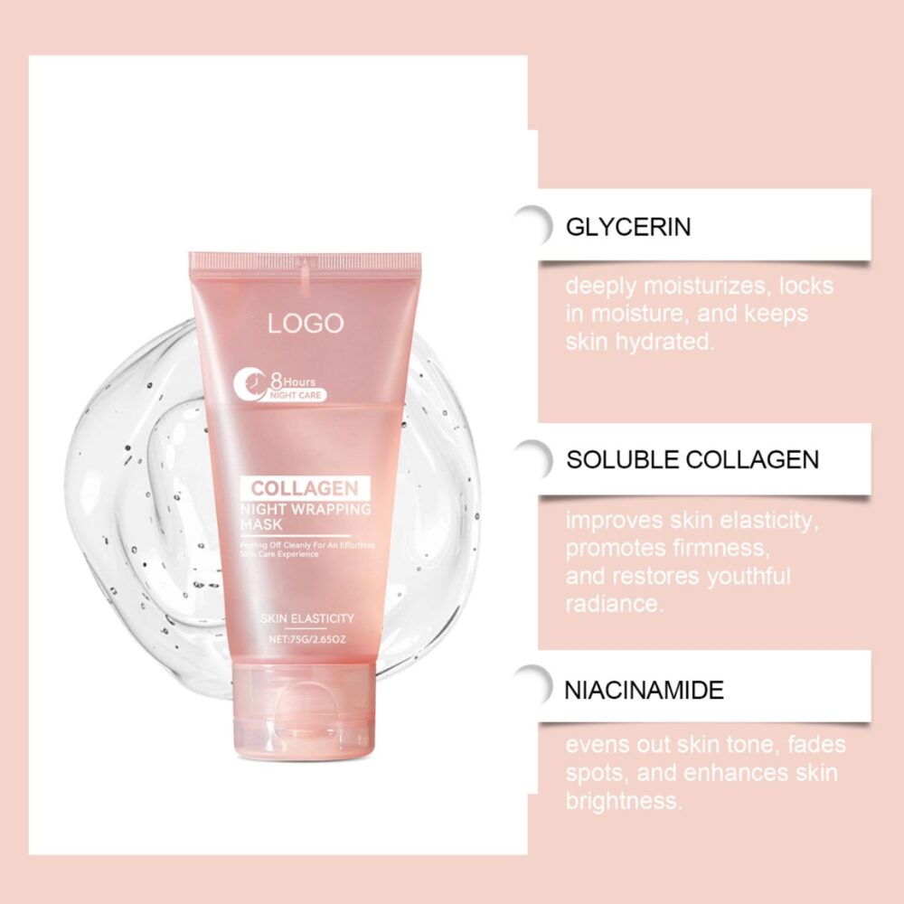 Collagen moisturizing tear facial mask - Image 2