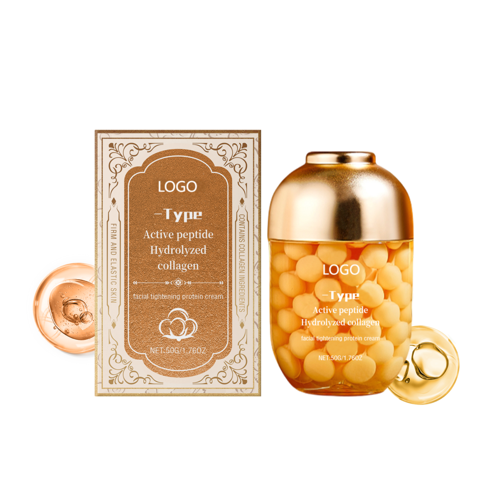 Collagen firming capsule face cream