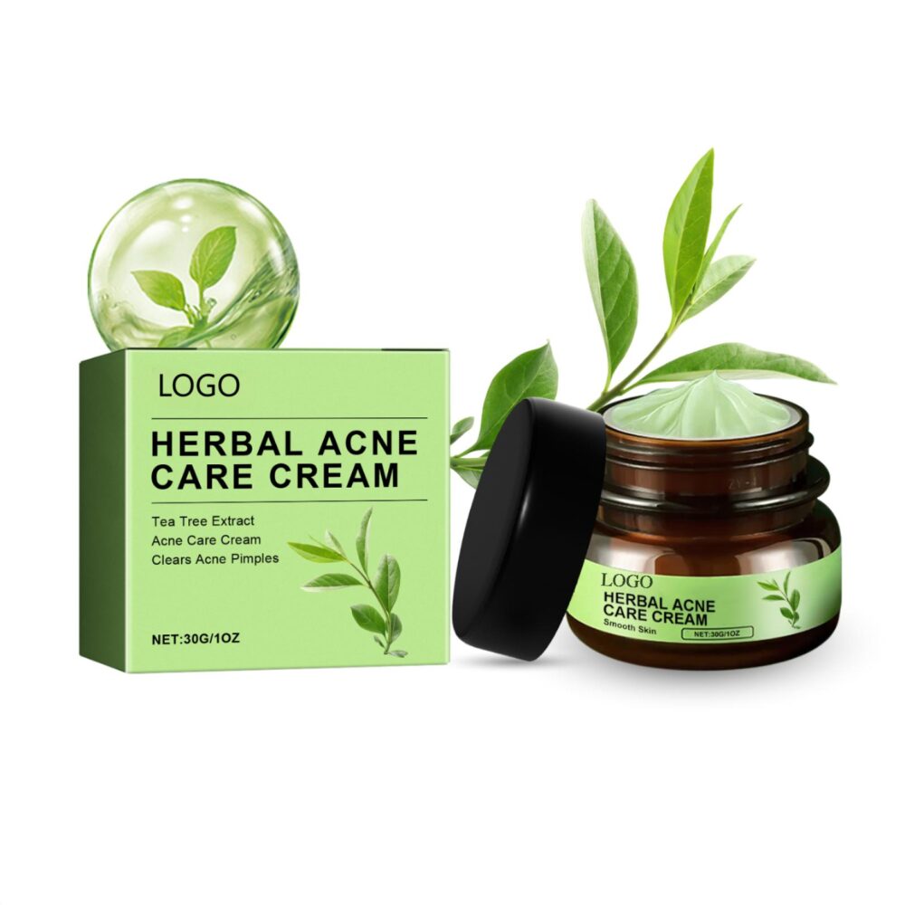 Tea herbal acne removing face cream