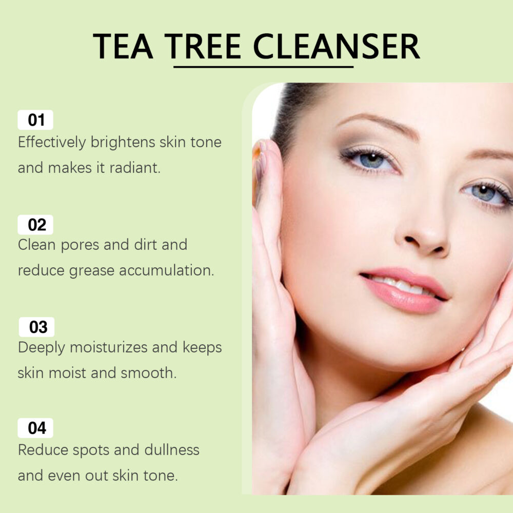 Tea Tree Exfoliating Cleansing Milk - Image 4