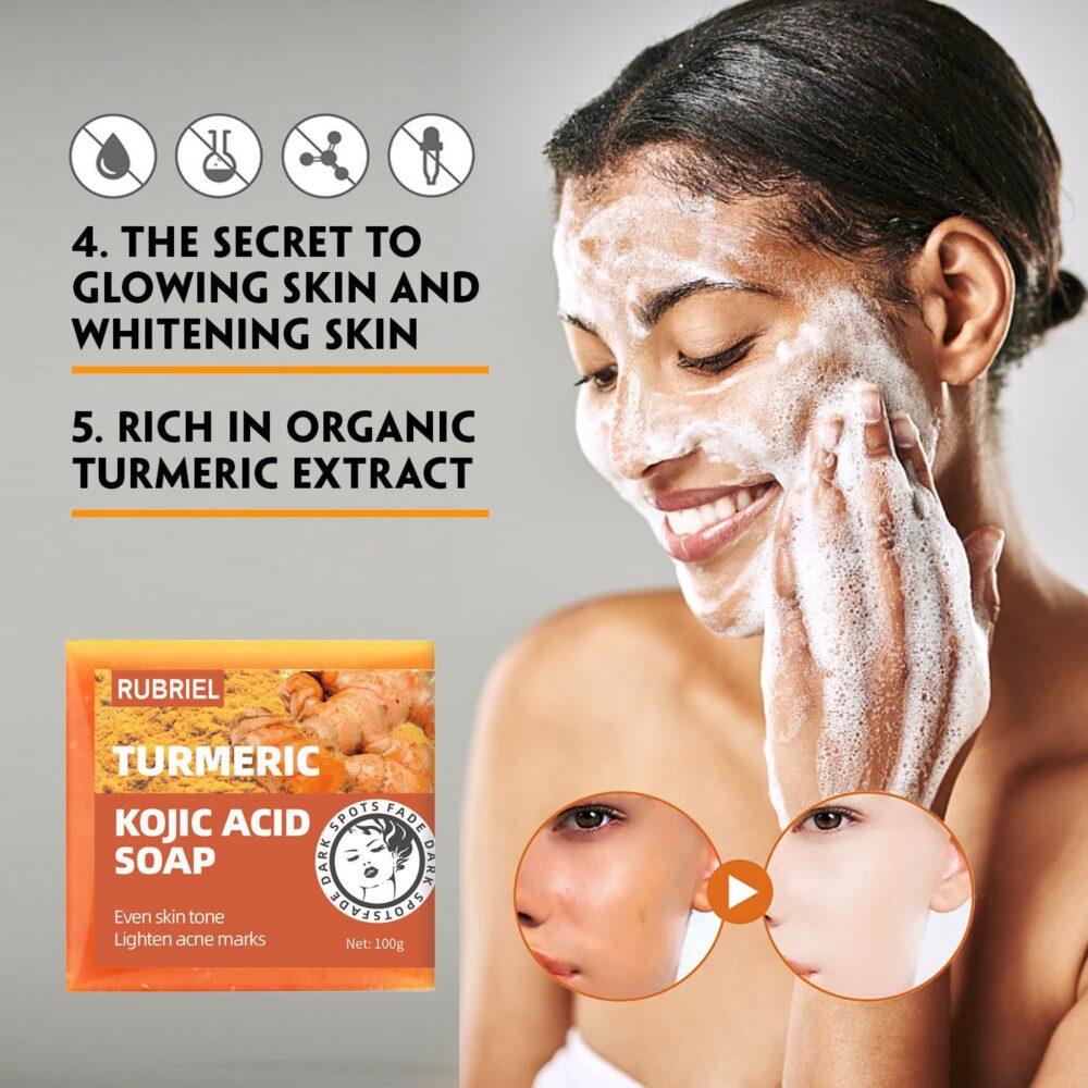 Turmeric Kojic Acid Soap - Image 3