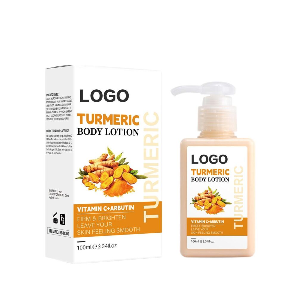 Turmeric body lotion