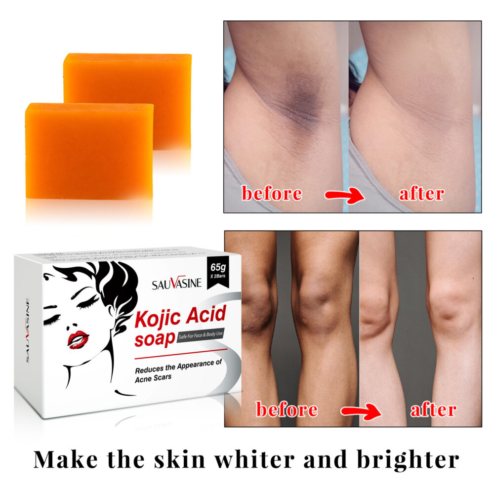 Kojic Acid soap 65g（2 pieces） - Image 3