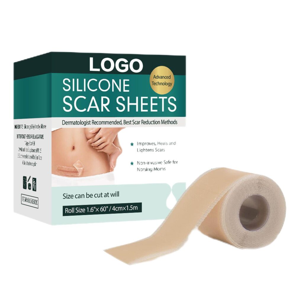 Silicone scar removal patch