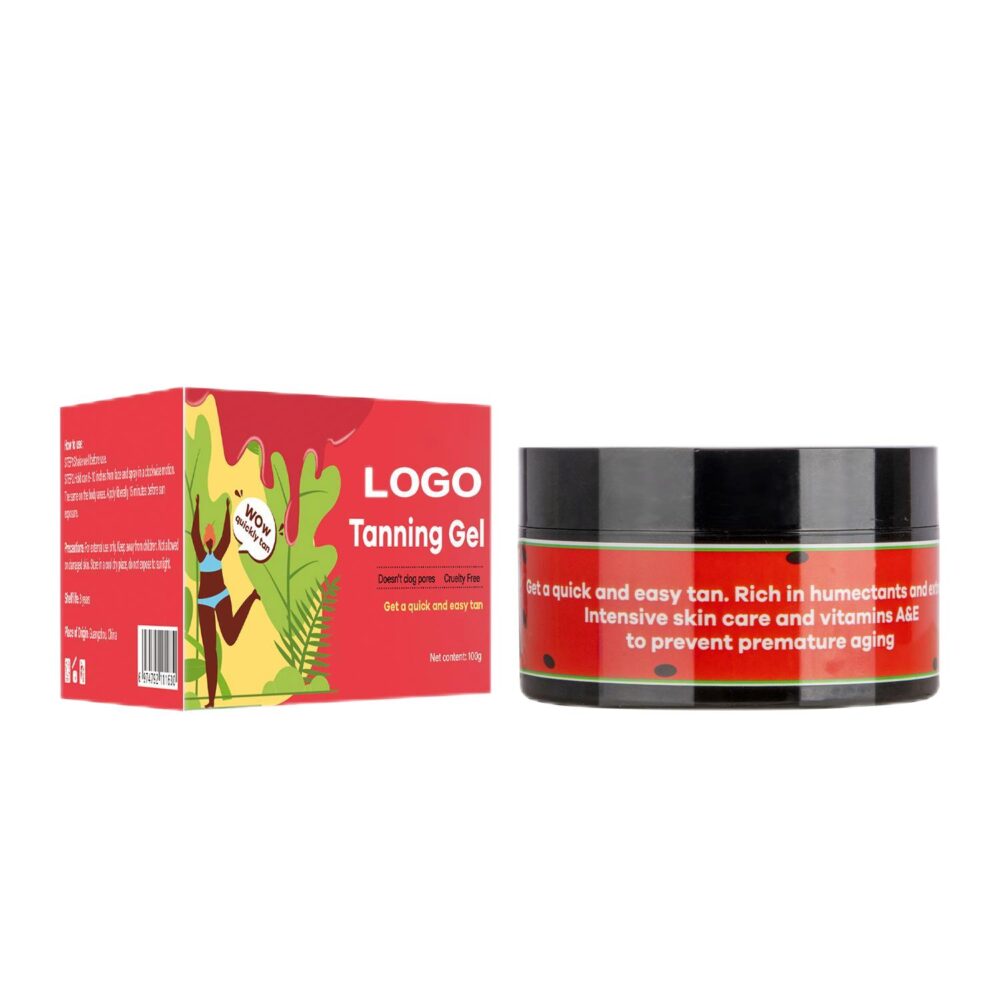Sunscreen free tanning cream