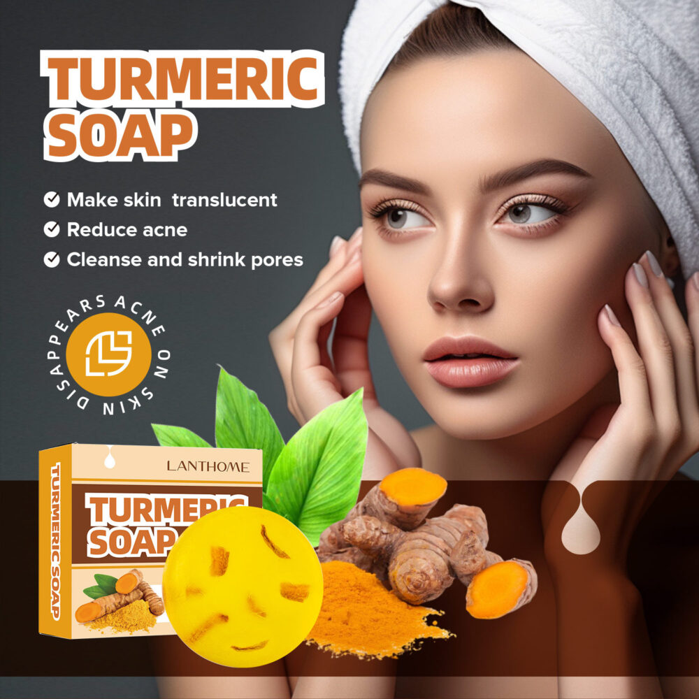 Turmeric ginger silk soap - Image 3