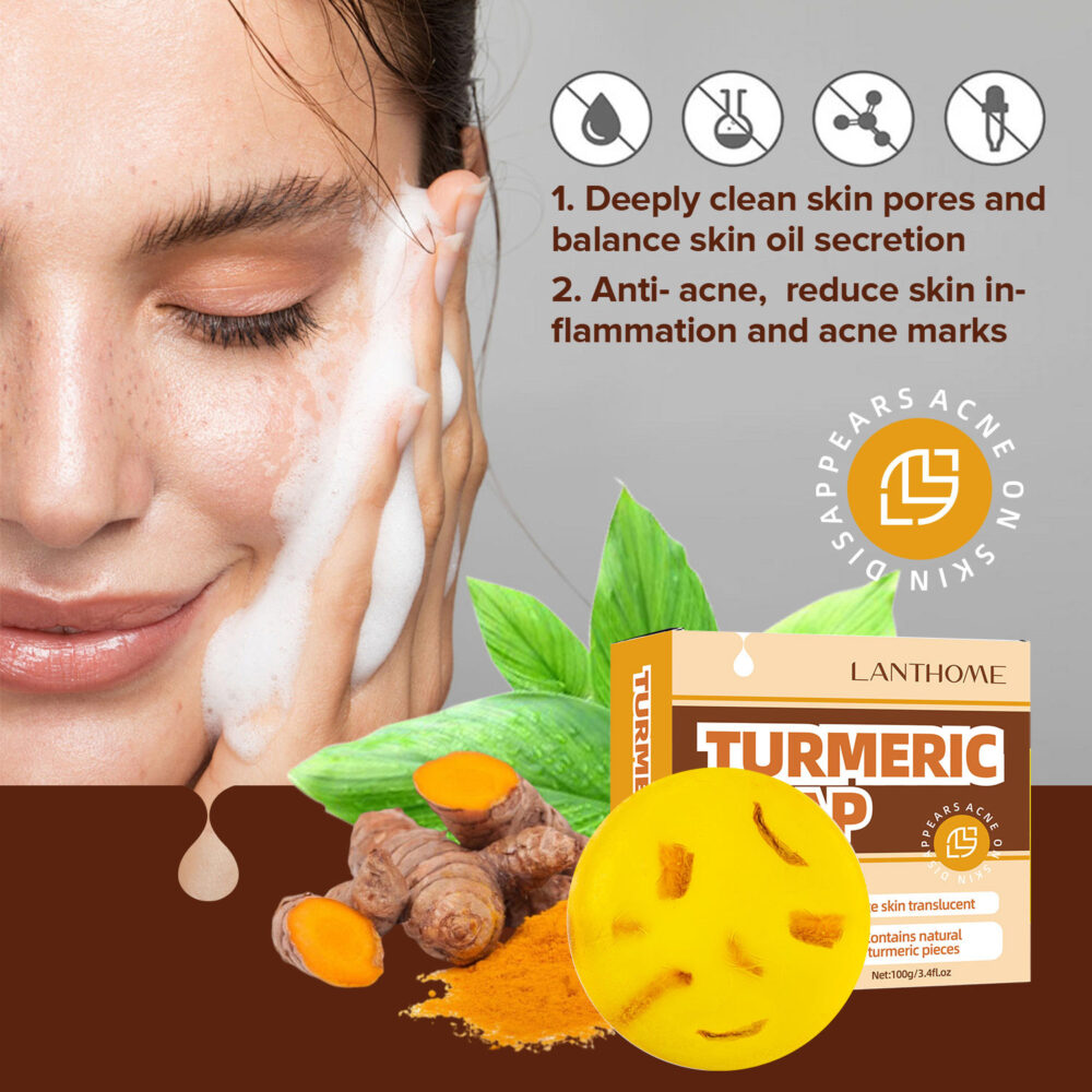 Turmeric ginger silk soap - Image 4
