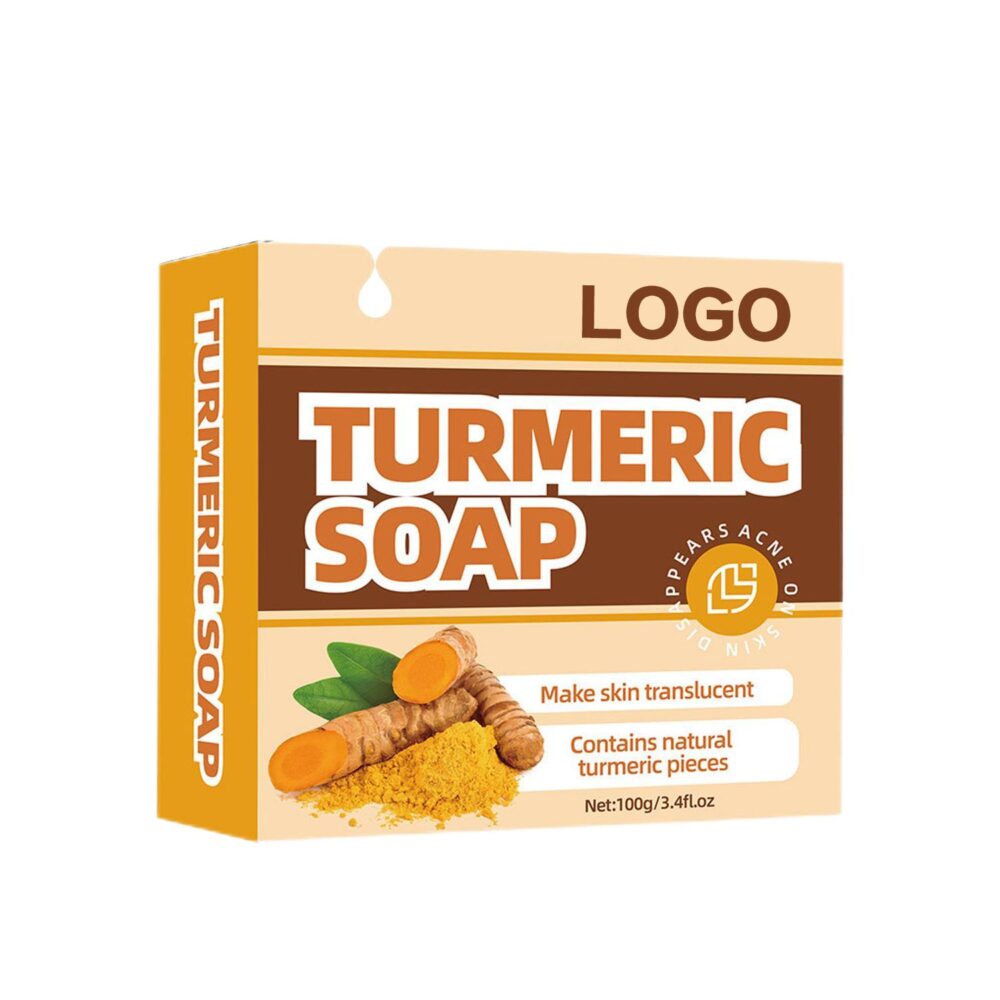 Turmeric ginger silk soap