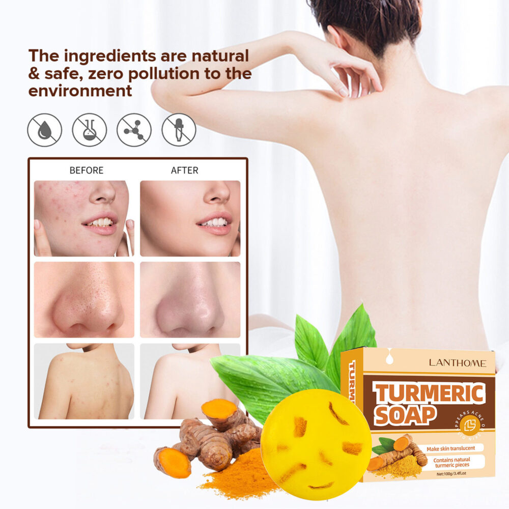Turmeric ginger silk soap - Image 5