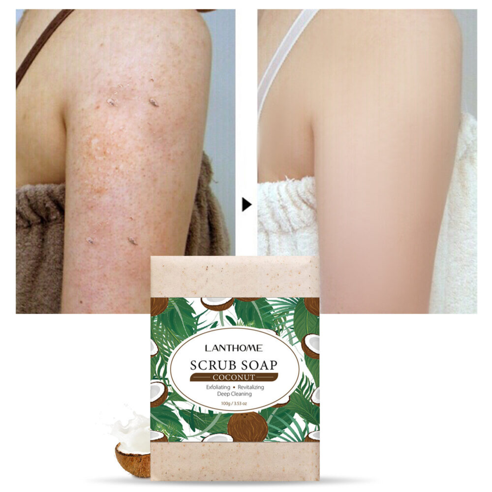 Facial scrub coconut soap - Image 4